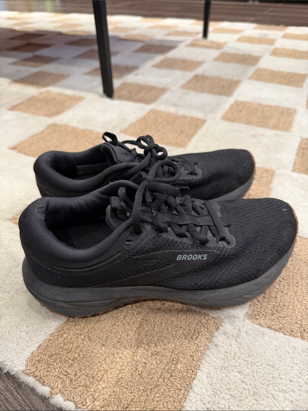Brooks Black Men's Athletic Running Shoes